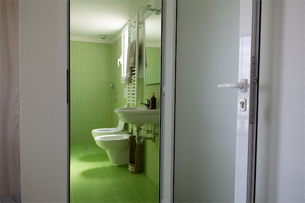 Bagno privato nel mini appartamento